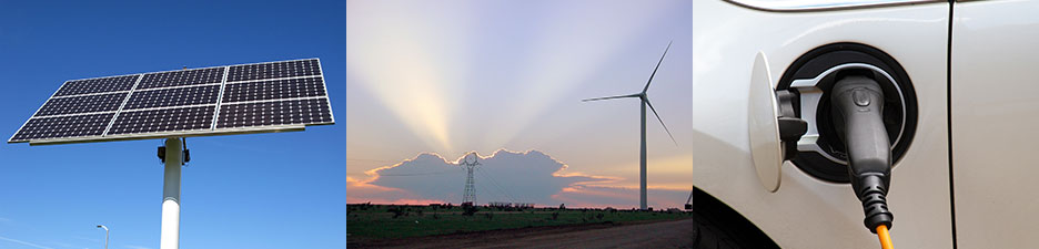 banner of alternative energy resources