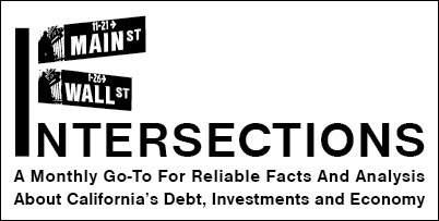 Intersections: A Monthly Go-To for Reliable Facts and Analysis About California's Debt, Investments and Economy