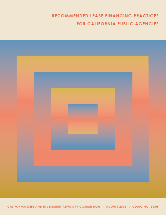 Recommended Lease Financing Practices for California Public Agencies